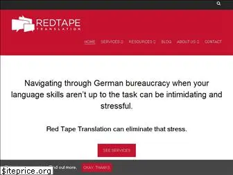 redtapetranslation.com