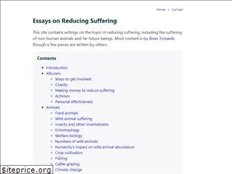 reducing-suffering.org