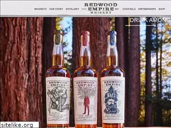 redwoodempirewhiskey.com