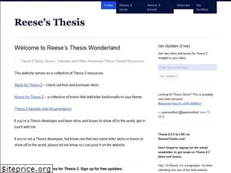 reesesthesis.com