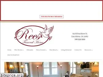 reesfuneralhome.net