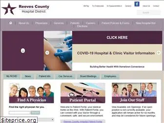 reevescountyhospital.com