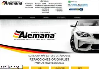 refaccionariaalemana.com.mx