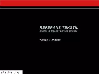 referanstekstil.com