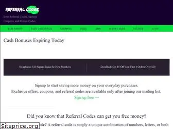 referralcodes.co