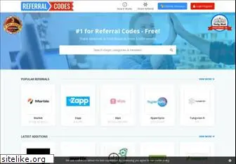 referralcodes.com