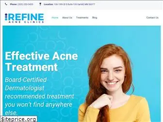 refineacneclinics.com