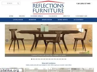 reflectionsfurniture.com