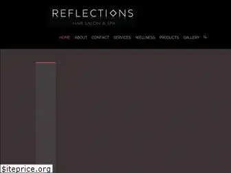 reflectionshairandspa.com