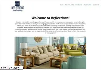 reflectionshomefurnishings.com