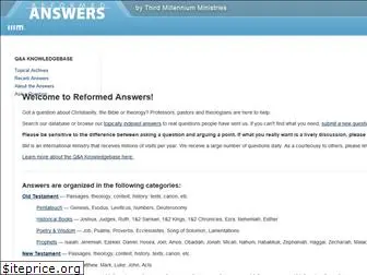 reformedanswers.org