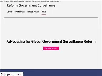 reformgovernmentsurveillance.com