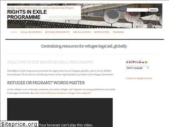 refugeelegalaidinformation.org