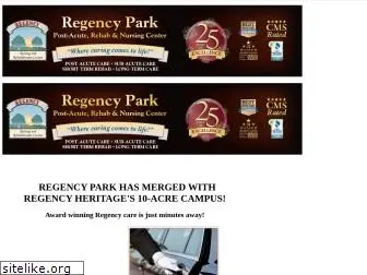 regencyparknursing.com