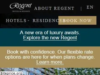 regenthotels.com