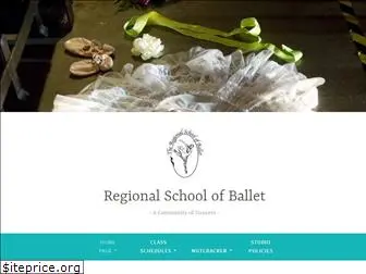 regionalschoolofballet.com