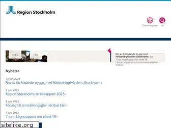 regionstockholm.se