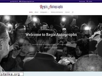 regisautographs.com