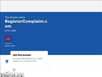 registercomplaint.com