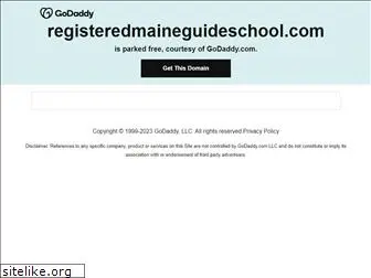 registeredmaineguideschool.com