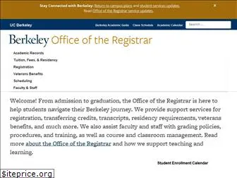 registrar.berkeley.edu