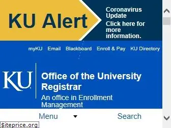 registrar.ku.edu