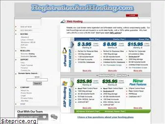 registrationandhosting.com