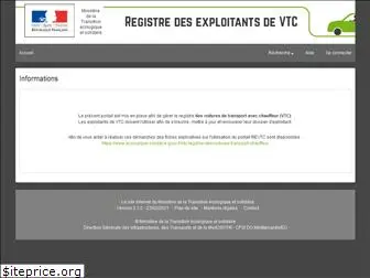 registre-exploitants-voitures.atout-france.fr