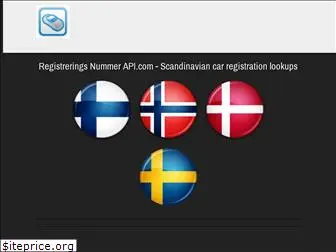 registreringsnummerapi.com