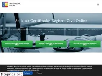 registrocivil.online