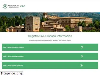 registrocivildegranada.pro