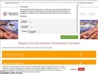 registrocivildevalencia.com