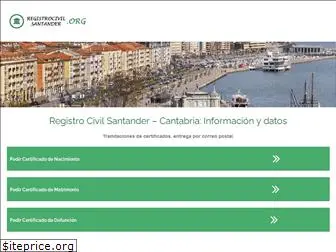 registrocivilsantander.org