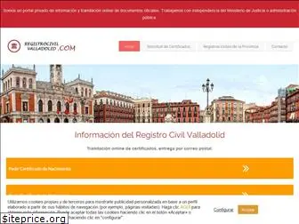 registrocivilvalladolid.com