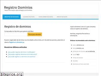 registrodominios.com