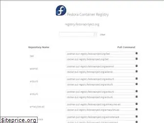 registry.fedoraproject.org