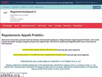 regolamentoappalti.it