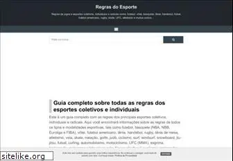 regrasdoesporte.com.br