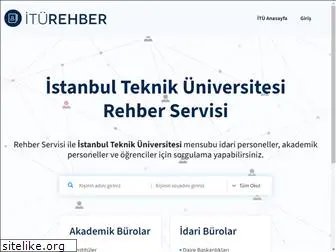 rehber.itu.edu.tr