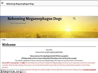 rehomingmegaesophagusdogs.com