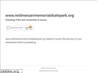 reidmenzermemorialskatepark.org