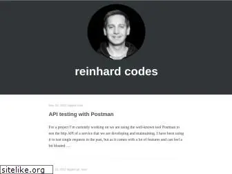 reinhard.codes