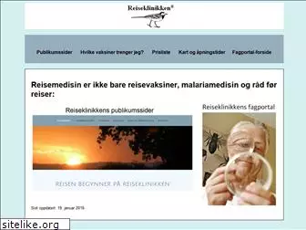 reiseklinikken.com