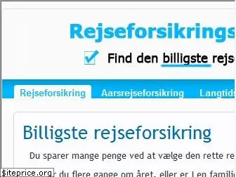 rejseforsikringspriser.dk