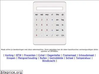 rekenmachine-calculator.nl