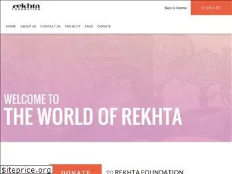 rekhtafoundation.org