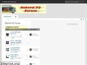 rekord-p2-forum.de