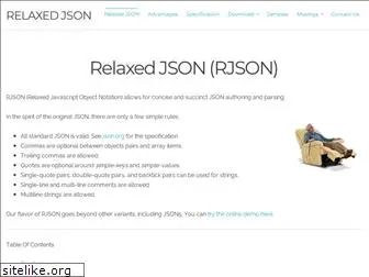 relaxedjson.org