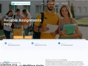 reliableassignmentshelp.com