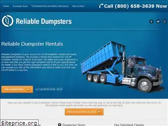 reliabledumpsters.com